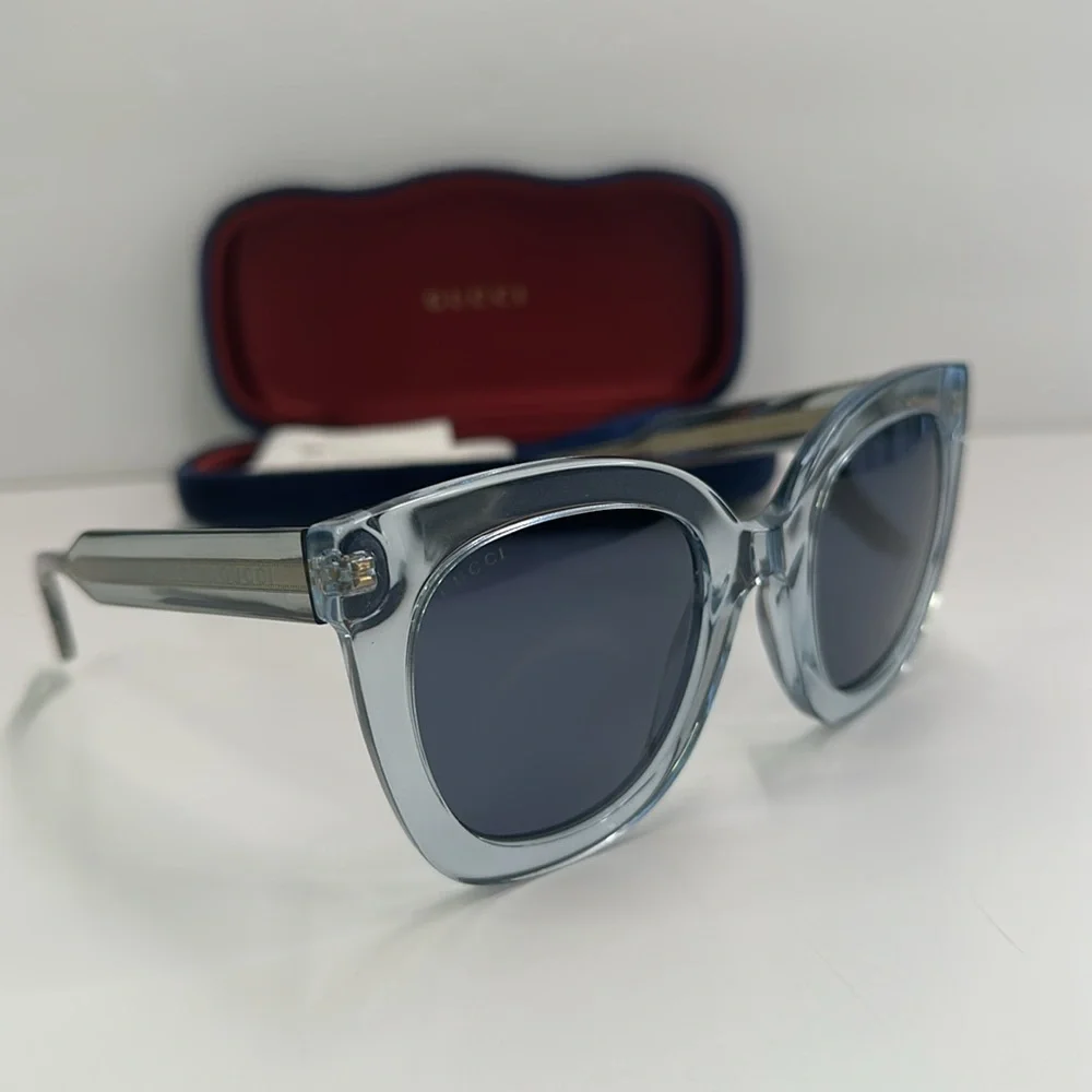 - 💯 - New Authentic Gucci™ GG0564S 003 51 - Light-Blue